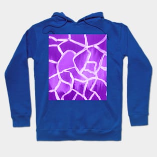 Abstract purple art print Hoodie